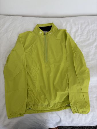 Kjus / VZUG Regenjacke mit Reissverschluss Limette Grösse XL