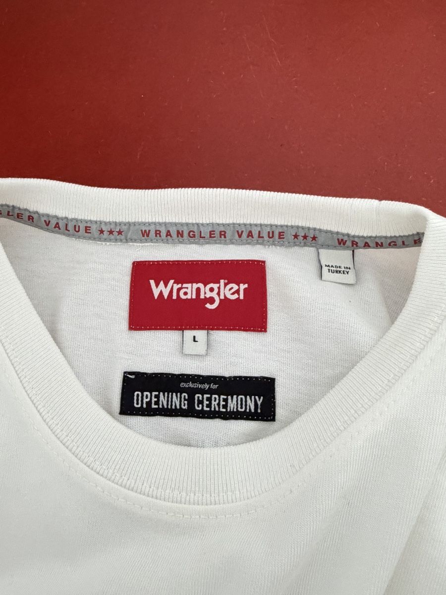 T-shirt: Opening Ceremony - Wrangler Tshirt – Nuovo (secondo la descrizione) da Zürich venduto da valentin.abend 4
