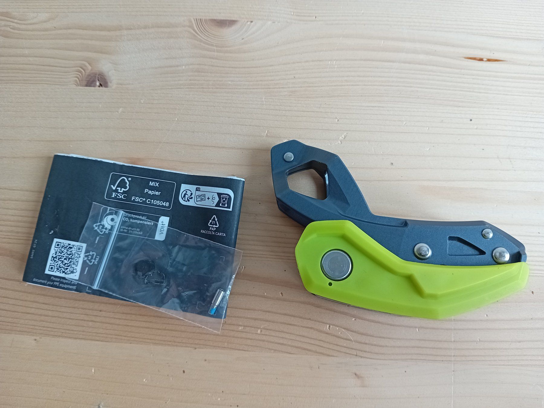 Attrezzatura da arrampicata: Edelrid Pinch Sicherungsgerät – Nuovo (secondo la descrizione) da Bern venduto da wra_6px8 1