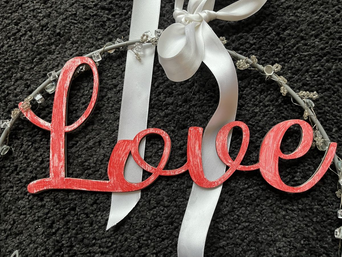 Tutte le decorazioni: Metallkranz "Love" mit Vögel Deko 30cm – Nuovo (secondo la descrizione) da Bolligen venduto da Vroni23 3