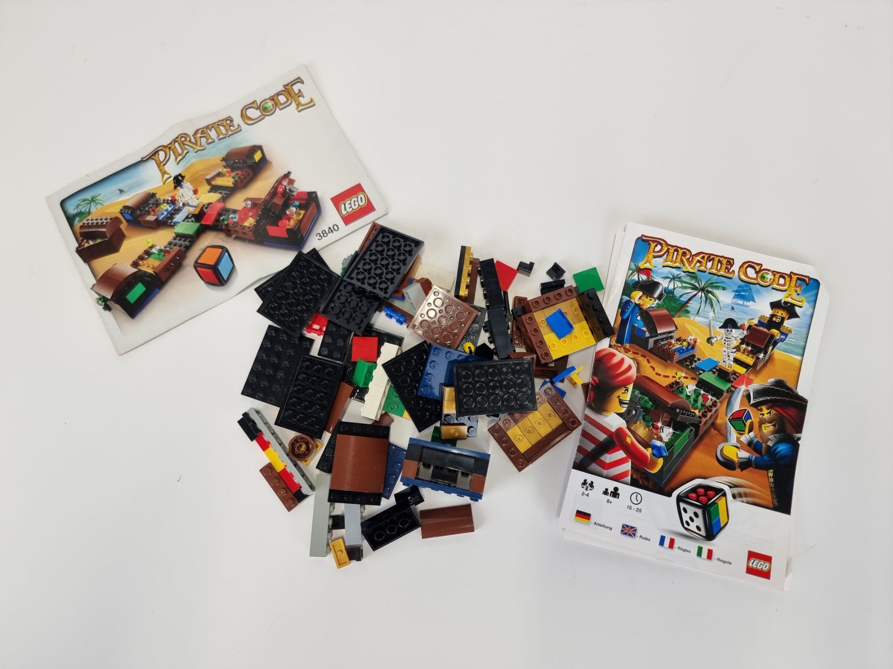 Lego Giocattoli: Ersatzteile LEGO Pirate Code set- 3840 – Usato da Urtenen-Schönbühl venduto da Restwert_Schoenbuehl