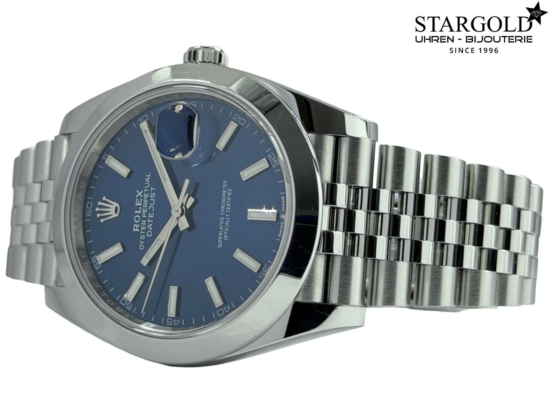 Rolex Montres: Rolex Datejust 41 blau - 126300 – D'occasion à Zürich par Stargold-Uhren 3