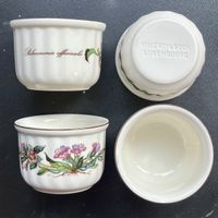 4 ramequins en porcelaine Villeroy & Boch Botanica