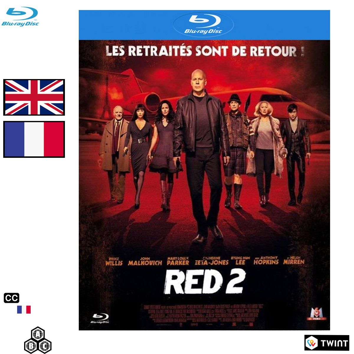 Alle DVDs: Red 2 (2013) - Blu-ray – Gebraucht aus Semsales von __Florian__