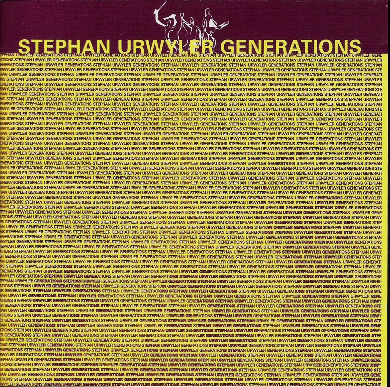 CDs: Stephan Urwyler GENERATIONS Samuel Rohrer Walter SchmockerCD – D'occasion à Kandergrund par Sososo