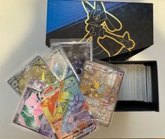 Pokemon Karten Box - Ungefähr 300 Karten