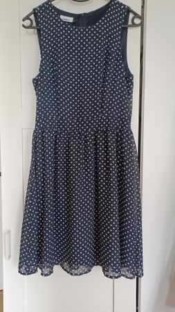 Kleid Navy mit Polkadots, 36, Only
