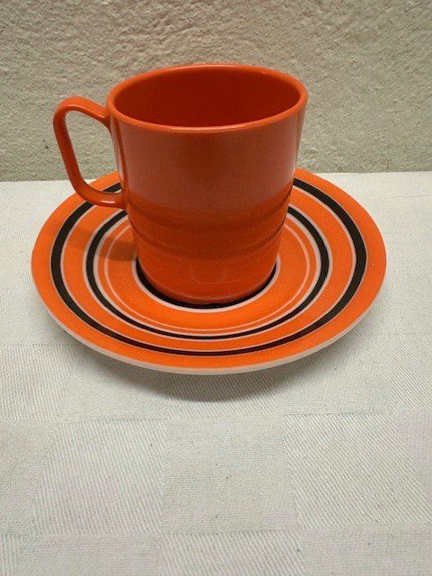 Tasses: VINTAGE KAFFEETASSE MIT UNTERTELLER – D'occasion à Ostermundigen par Heavenmaus75