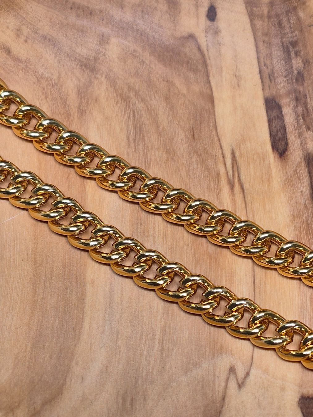 Catenine: Gliederkette goldig, 45 & 385cm – Nuovo (secondo la descrizione) da Klingnau venduto da SilberwindArt