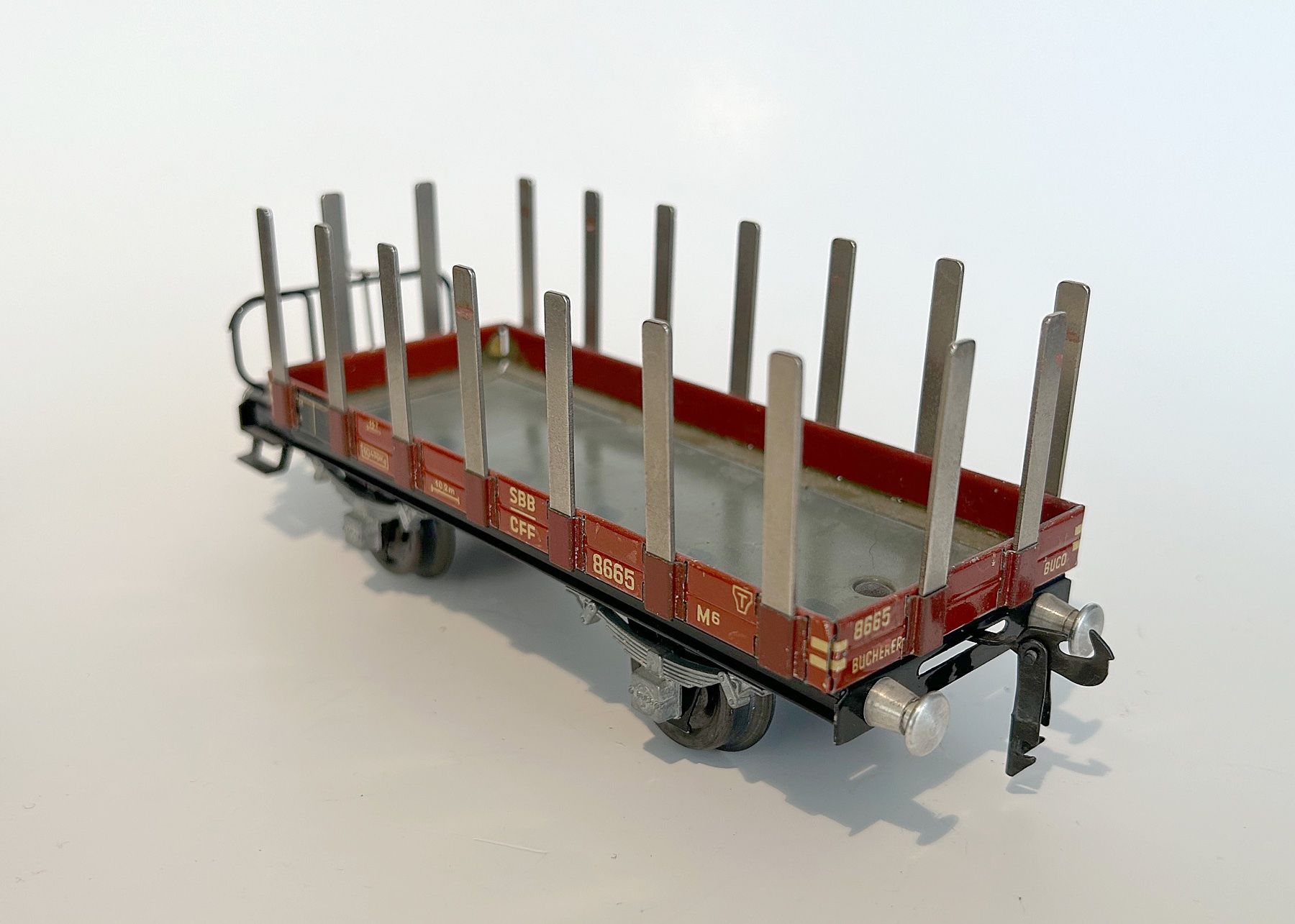 Buco Modellini di ferrovie: Buco Rungenwagen Spur 0 – Usato da Uster venduto da colmo 1