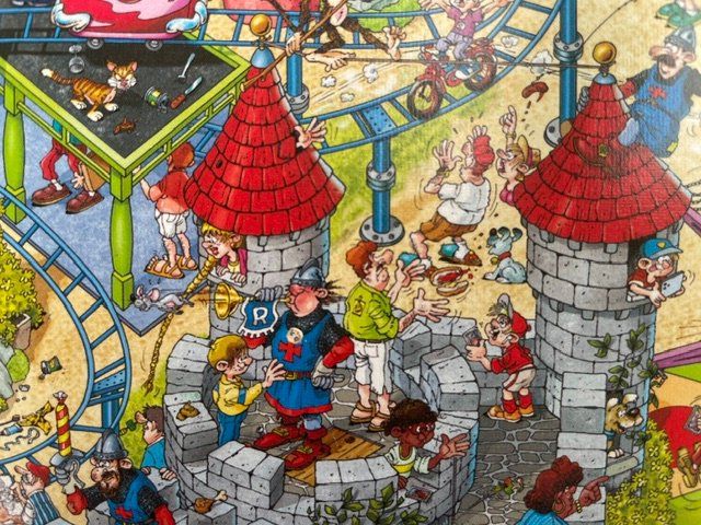 Ravensburger Puzzles: Ray's Comic Puzzle: Vergnügungspark – D'occasion à Wermatswil par TAndry 2