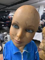 Ausdrucksstarke Schaufensterpuppe 70er Jahre
