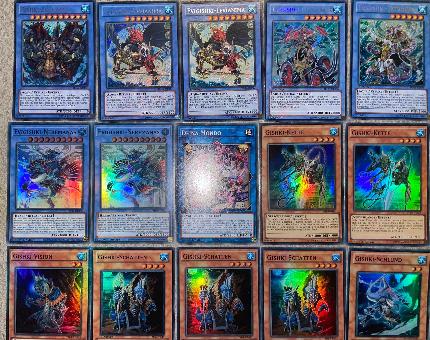 Yugioh Carte collezionabili: YuGiOh Gishki Deck – Nuovo (secondo la descrizione) da Altstätten SG venduto da ChangeMaker 1