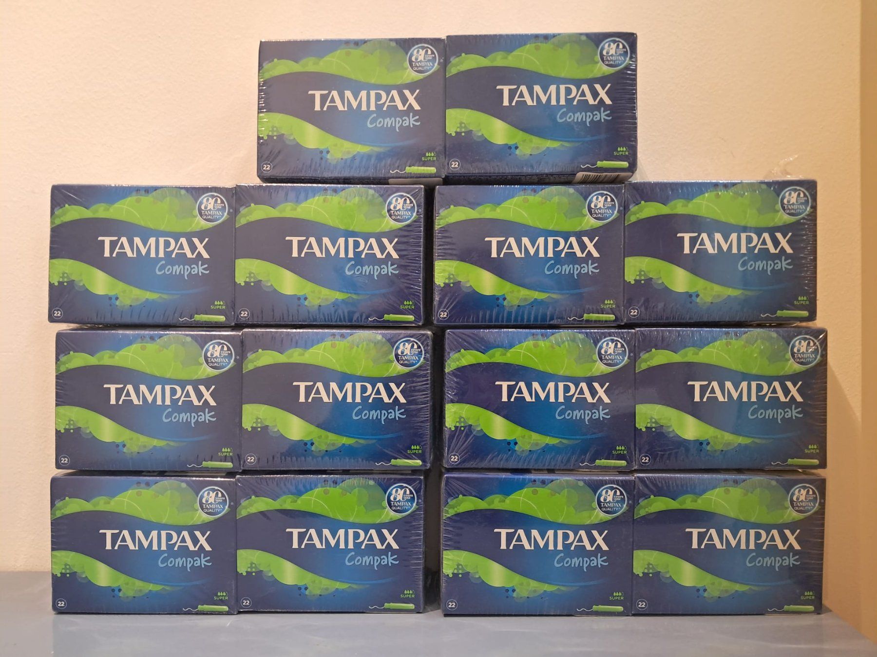 Altro per la cura del corpo: 14 Packungen Tampax Compak Tampons, Tampon – Usato da Zürich venduto da Lia107