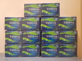 14 Packungen Tampax Compak Tampons, Tampon