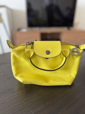 Longchamp Handtasche Gelb guter Zustand