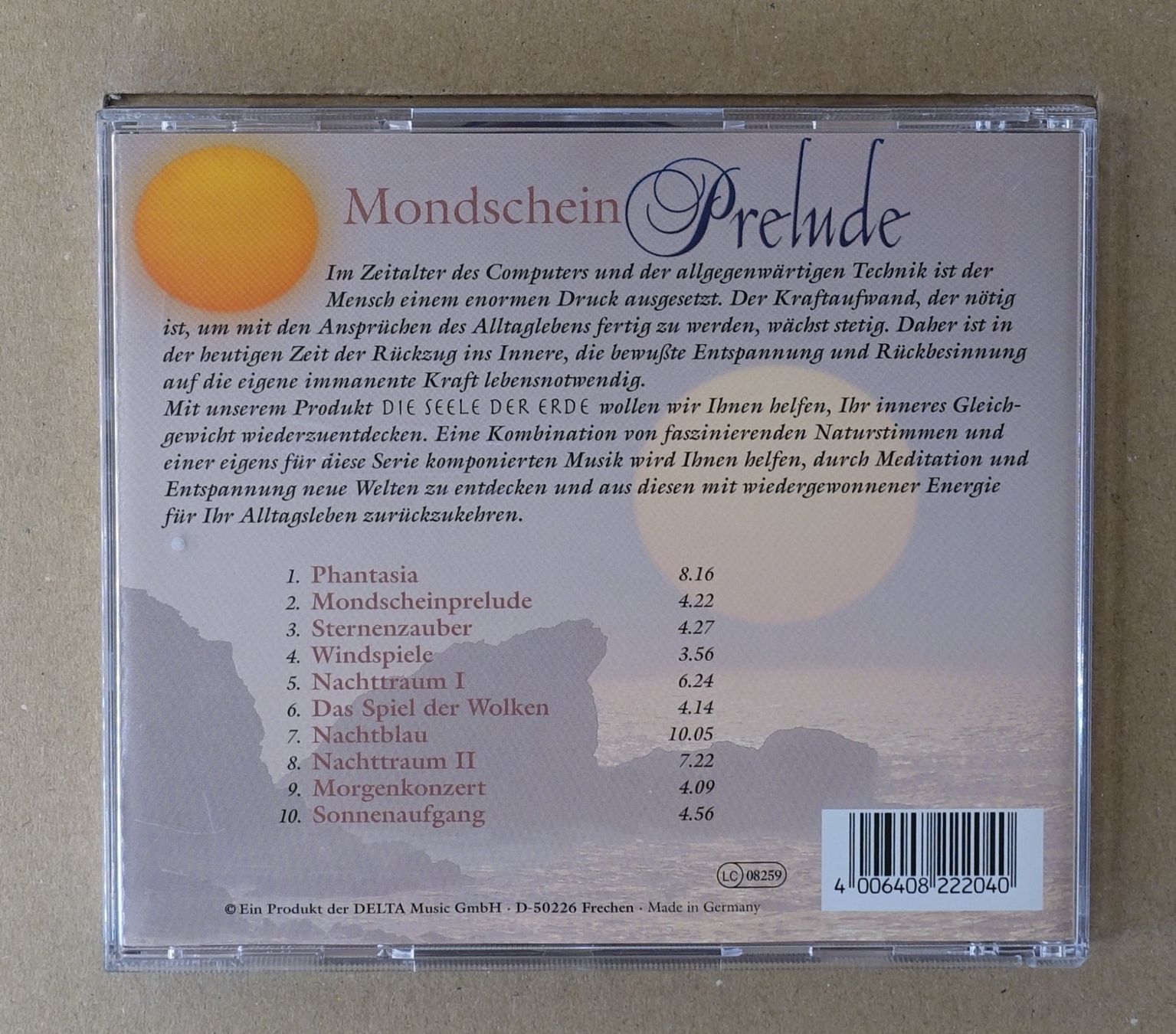 CDs: Mondschein Prelude - F30 – Gebraucht aus Sessa von fraenklishop 1