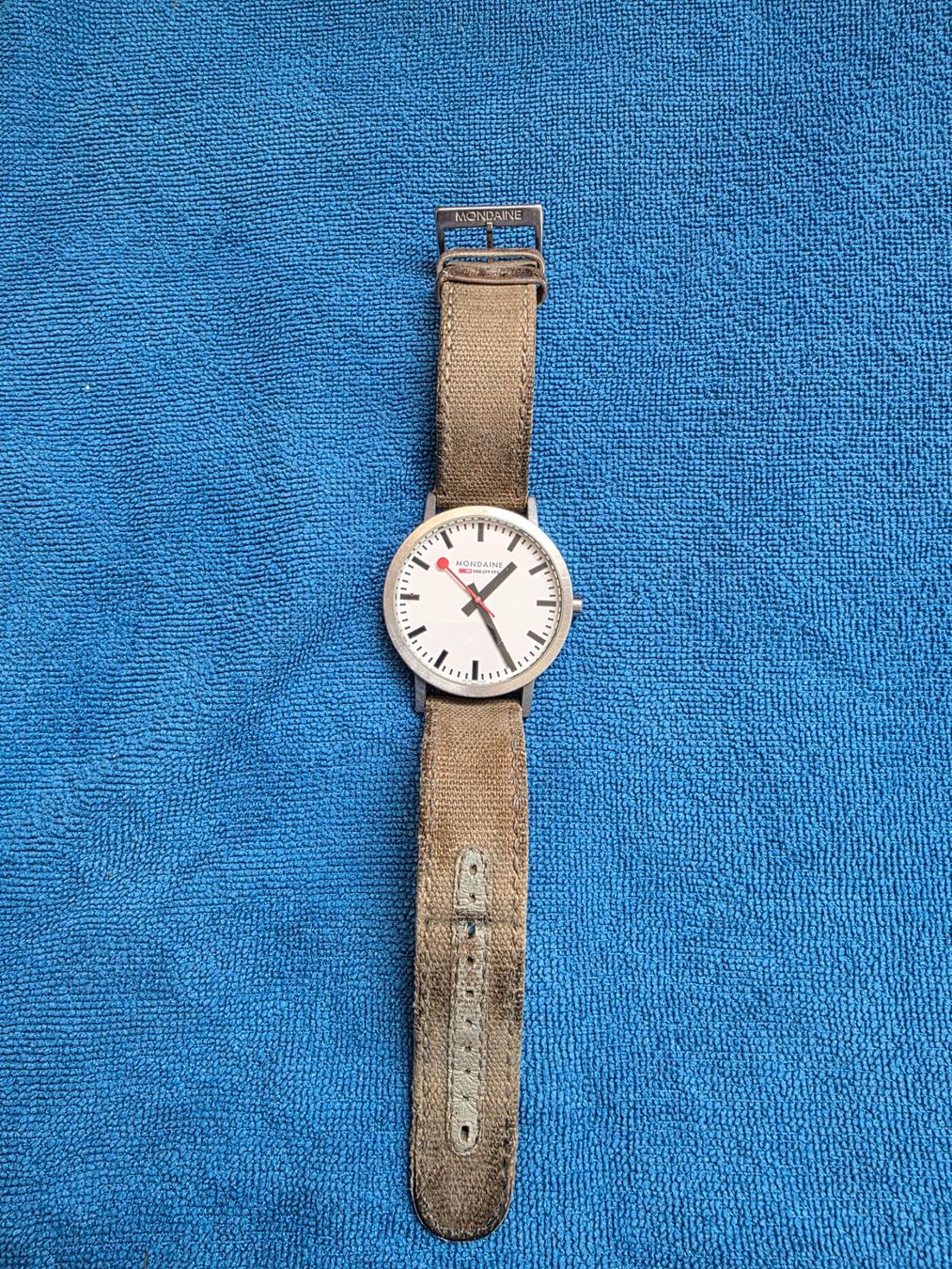 Mondaine Orologi: SBB Mondaine Armbanduhr – Usato da Villmergen venduto da stier74 2