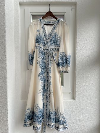 zimmermann still wrap dress wickelkleid