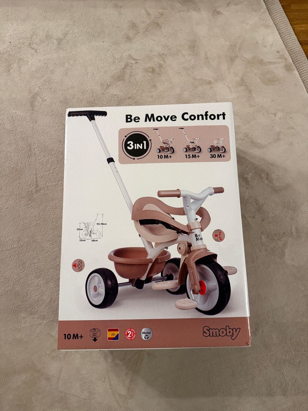 Smoby Véhicules pour enfants: Smoby Dreirad Neu Originalverpackt – Neuf avec emballage d'origine à Horn par Mustang12