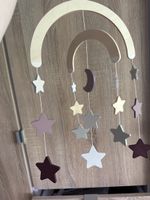 Süsses Mobile mit Sternen und Mond für Baby/Kinderzimmer