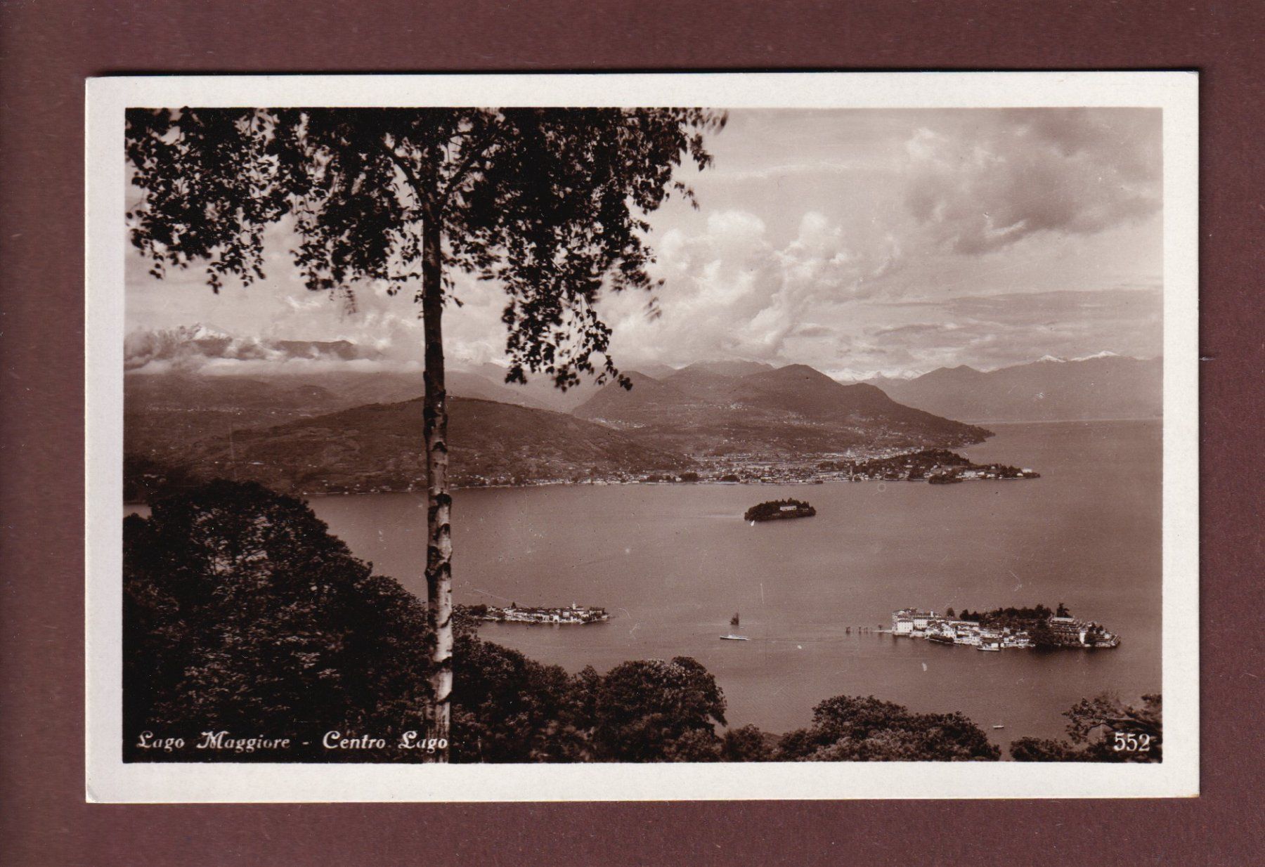 Ansichtskarten: LAGO MAGGIORE – Gebraucht aus Pully von nicecards-shop