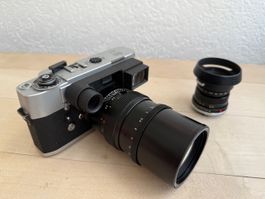 Leica M5 analog Kult-Kamera, 1:2/50 Objektiv /Elmarit-M135mm