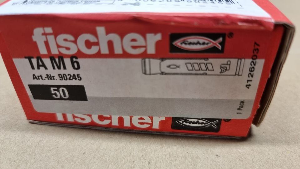 Fischer Tutti gli attrezzi: Fischer 50Stk. Schwerlastanker / Anker TA M6 – Nuovo (secondo la descrizione) da Rebstein venduto da James-Dean 2