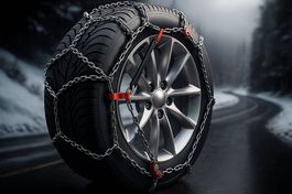 Lot de 2 chaînes à neige KÖNIG CB-12 020