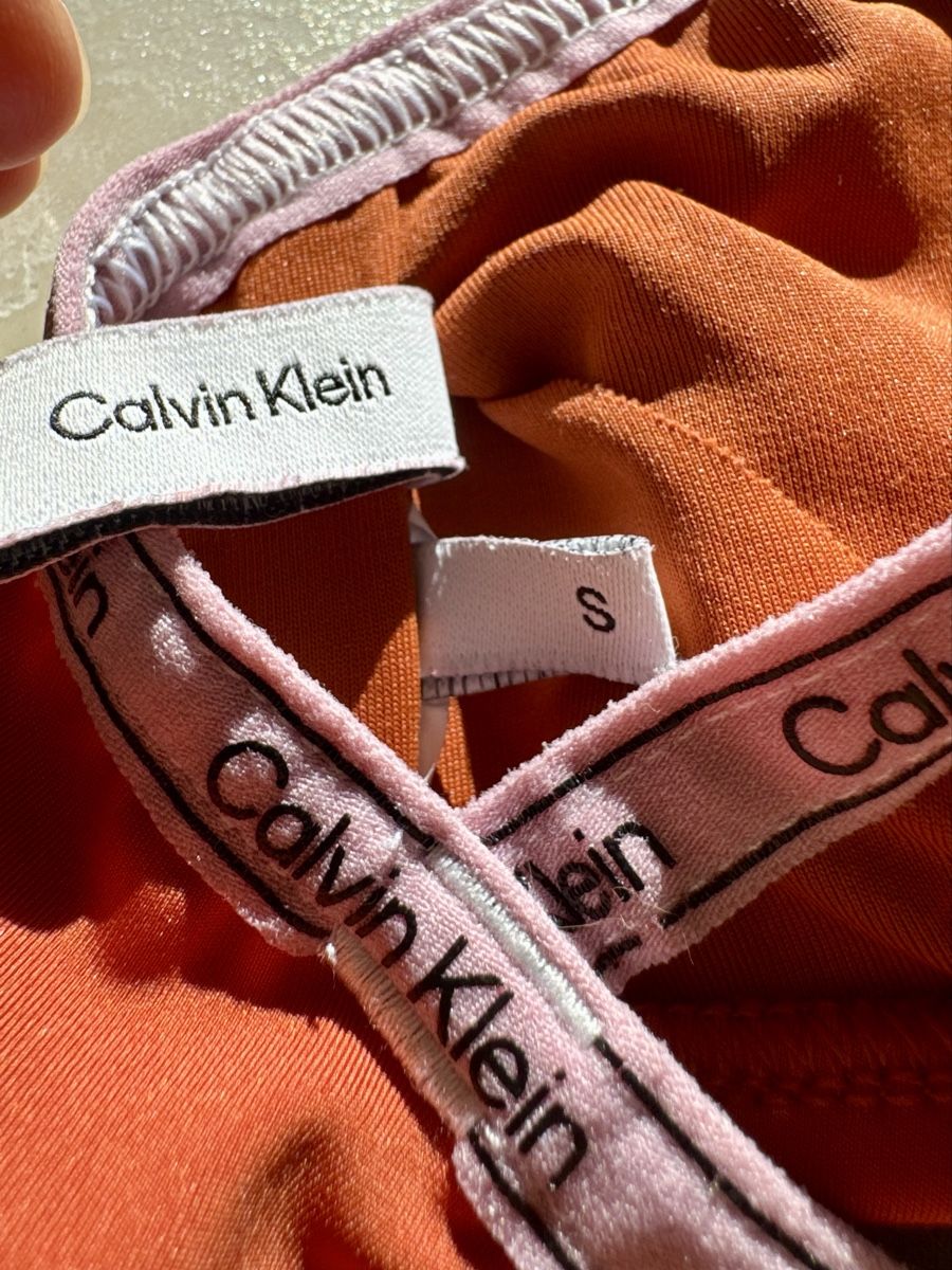Calvin Klein Badekleider & Bikinis: Bikini Set Calvin Klein orange Grösse S – Gebraucht aus Bülach von dan_7scp 4