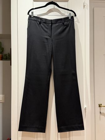 Massimo Dutti Wool-mix Trousers - Size 38