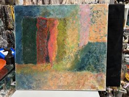 HUILE SUR TOILE SIGNÉE B WRIGTH DATÉE 1978