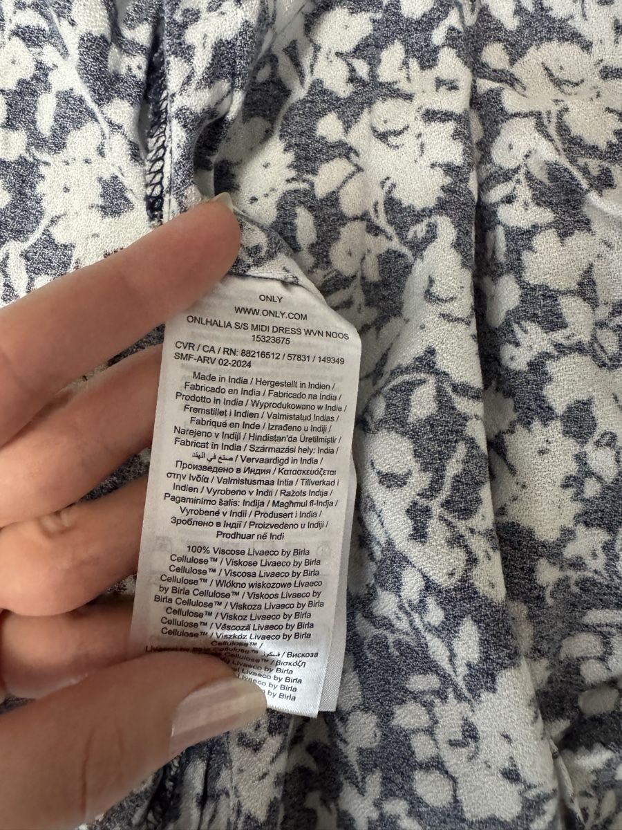 Only Vestiti: Sommerliches ONLY Kleid mit Blumenmuster, Grösse L – Nuovo (secondo la descrizione) da Baden venduto da CompraCaro 4