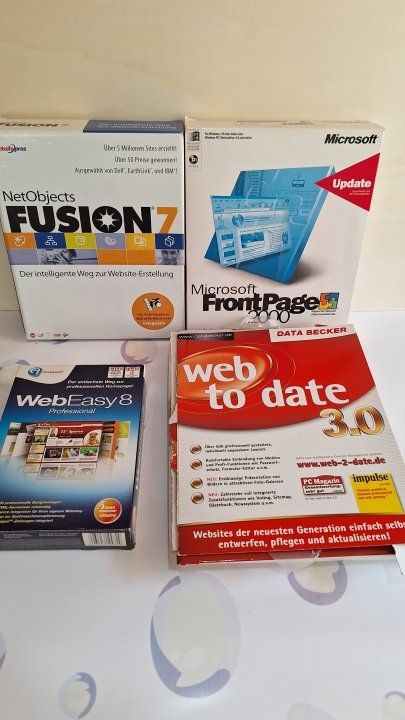 Software: Software Set 3 Webdesign Tools 4 Stück gebraucht – Usato da Waldenburg venduto da Thower