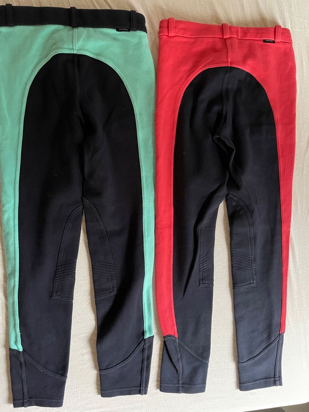 Decathlon Pantalons: 2 Paar Reithosen, Gr. 143-152, Decathlon – D'occasion à Cham par 2eye 1