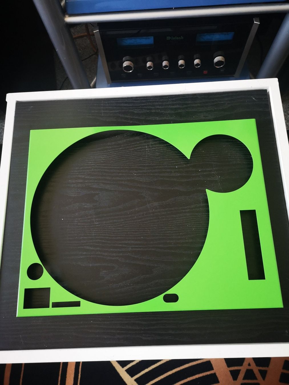 Technics Plattenspieler: Technics SL-1200 / 10MK2  Faceplatte - green - grün – Neu (gemäss Beschreibung) aus Zürich von djdiscount