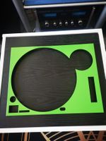 Technics SL-1200 / 10MK2  Faceplatte - green - grün