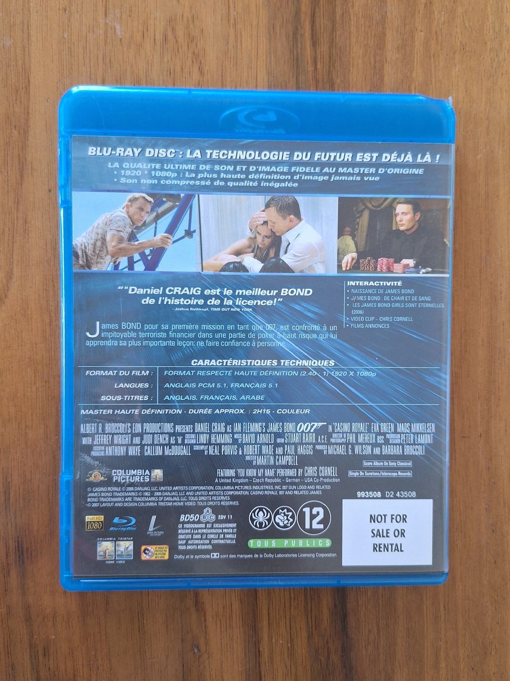 Tutti i DVDs: Casino Royale 007 - Bluray – Usato da Porrentruy venduto da Ikoss 1