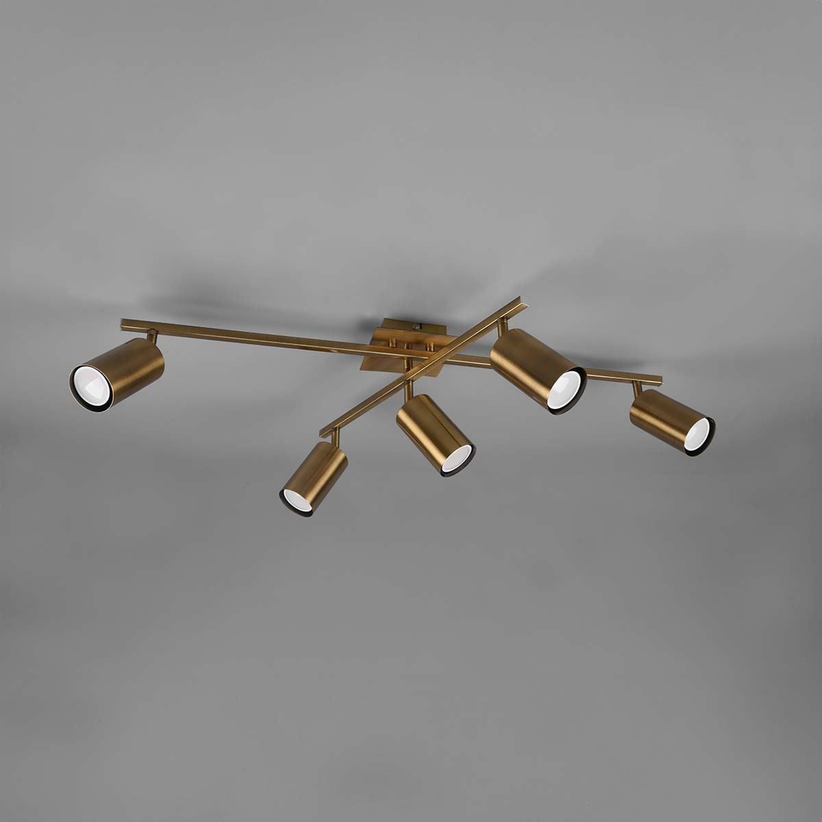 Lampadari & plafoniere: Deckenleuchte, Altmessing, 77 cm x 57 cm – Nuovo (secondo la descrizione) da Kreuzlingen venduto da Smart-Light 2