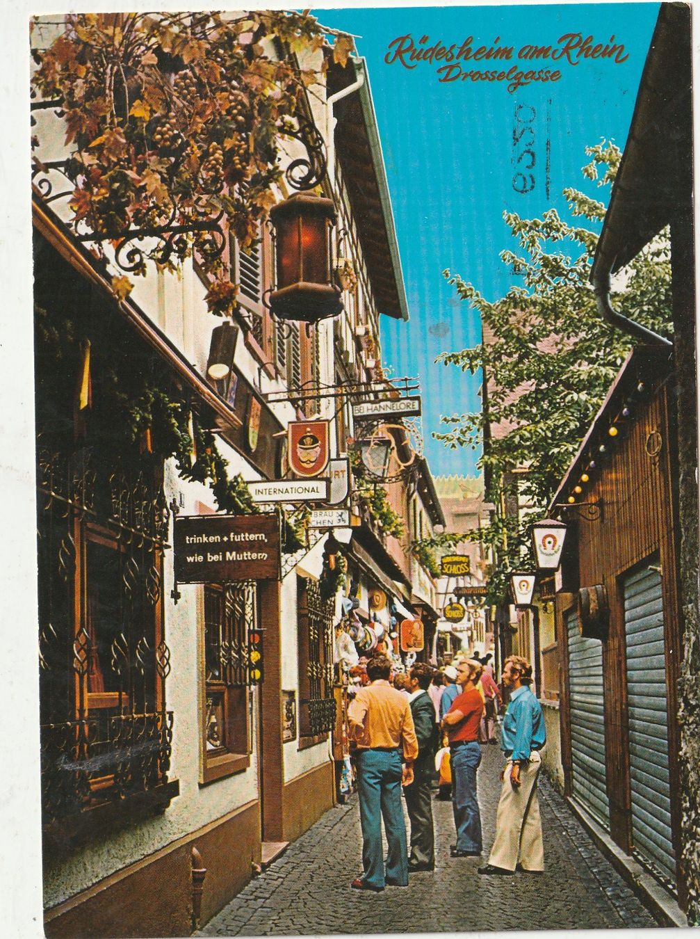 Cartoline postali: Rüdesheim Rhein – Usato da Lumbrein venduto da made02