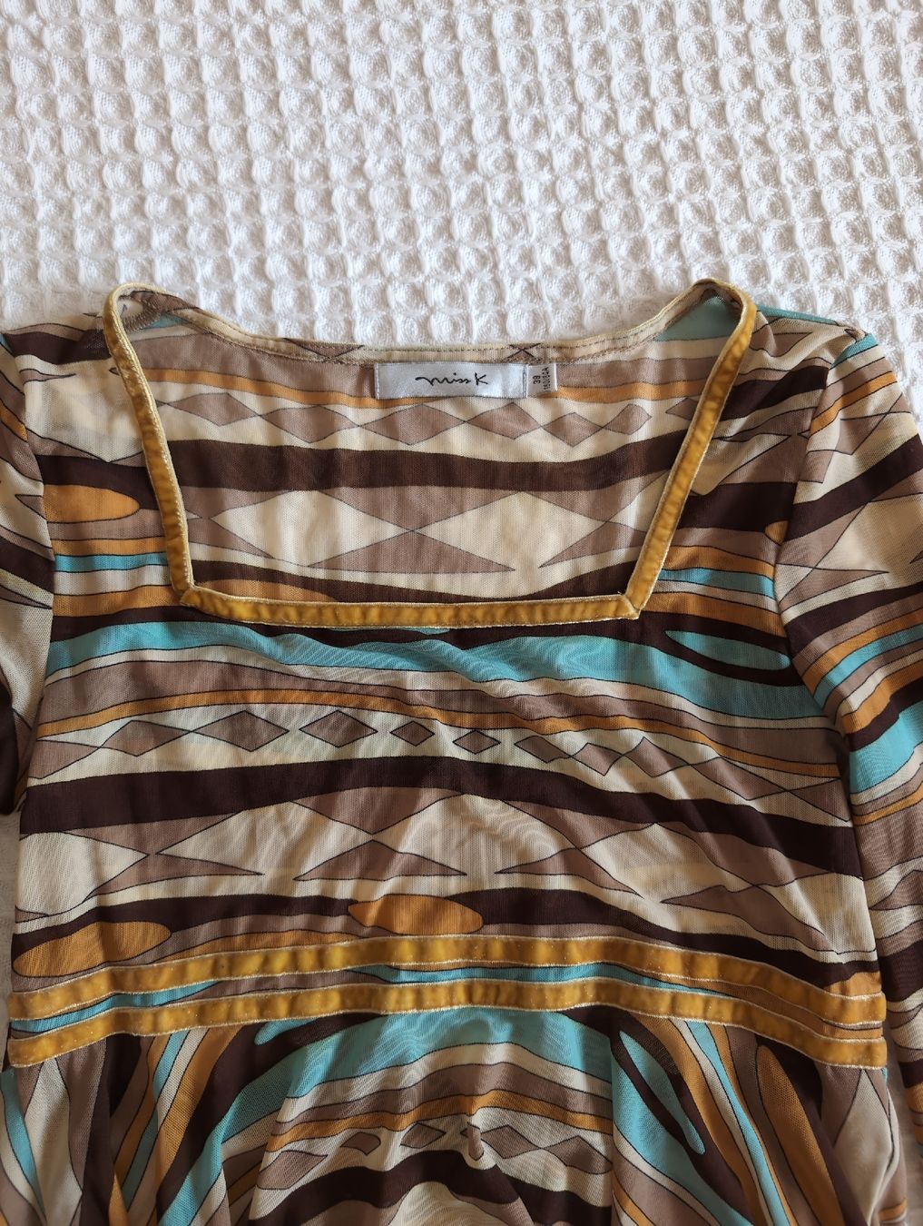 Blusen: Miss K Boho Chic Blouse, Size S, Multicolor – Gebraucht aus Glis von livespringly 5