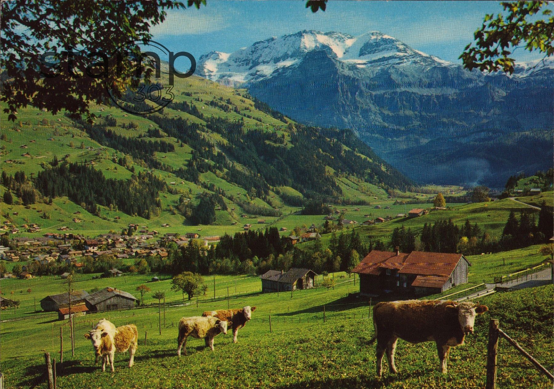 Ansichtskarten: 1982 AK Lenk _ Wildstrubel – Gebraucht aus Eggersriet von stamp303