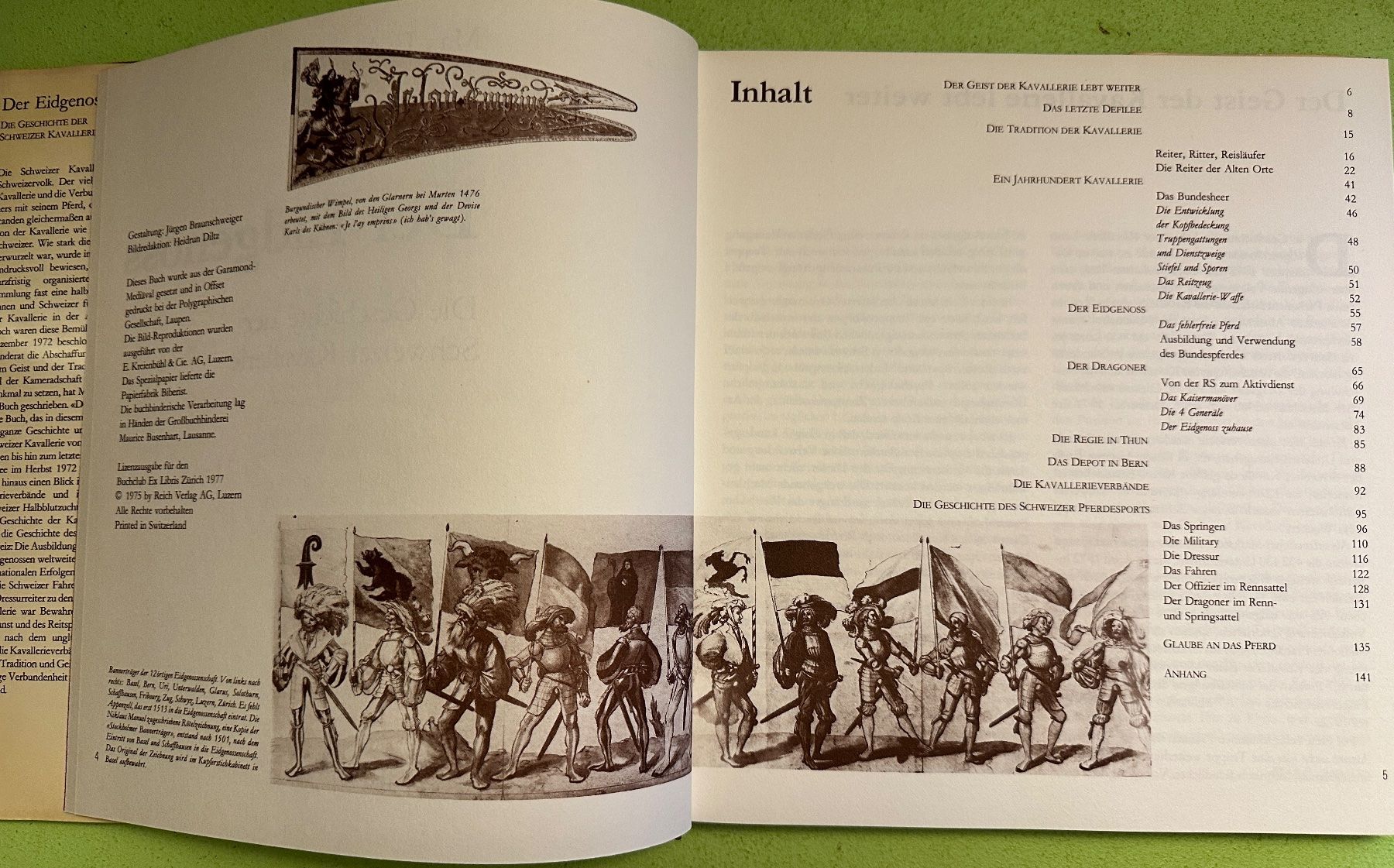 Libri: Max E. Ammann: Der Eidgenoss. Geschichte CH-Kavallerie – Usato da Zürich venduto da allp 3