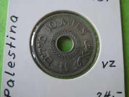 Palästina 1937, 10 Mils
