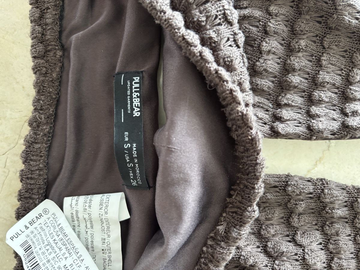 Pull&Bear Tops: PULL&BEAR crop top brown size S – Gebraucht aus Zürich von mps_9cp7 1