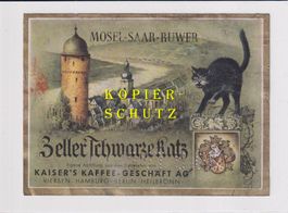 Etikette - Zeller Schwarze Katz /bd