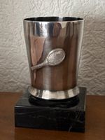 Coupe Trophée Tennis Vintage Argentée sur Socle Marbre 🎾🎾