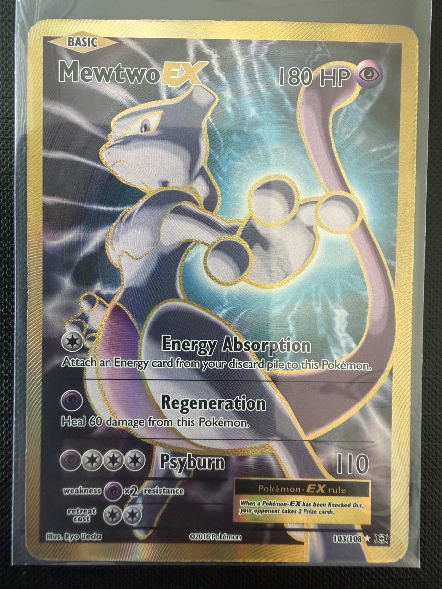 Pokémon Sammelbilder & Trading cards:  Mewtwo Ex #103 XY EVOLUTION EN – Neu (gemäss Beschreibung) aus Savigny von Matgab94
