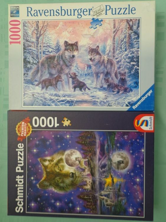 3 Puzzles De Luxe Ravensburger Vintage Tous Complets ! 500 , 1000 Et 1500 Pieces