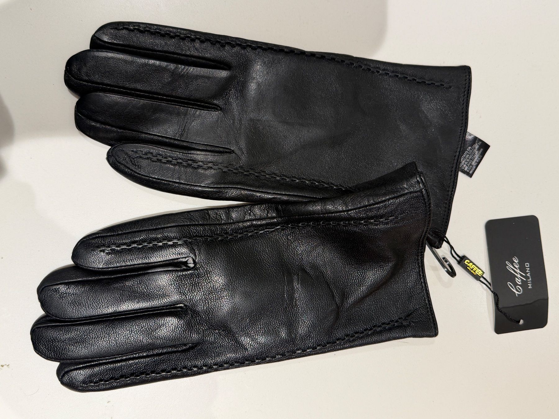 Altri accessori da uomo: Echt Leder Finger Handschuhe xxl schwarz – Nuovo e nell'imballaggio originale da Wolfhalden venduto da frischi1973 1